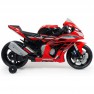 Akumuliatorinis motociklas su šviesomis | Vaikams nuo 3 iki 6 metų | Honda CBR 12V MP3 | Injusa